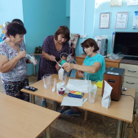 Насыщенный день получателей социальных услуг села Полдомасово